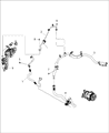 Diagram for Jeep Renegade A/C Hose - 68440146AA
