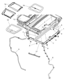 Diagram for Jeep Commander Sunroof - 55369059AC