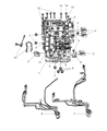 Diagram for 2012 Ram 3500 Oil Pressure Switch - 68019699AA