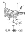 Diagram for Mopar Automatic Transmission Shift Position Sensor Switch - 68049683AA