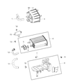 Diagram for Ram 3500 Vapor Canister - 68421766AA