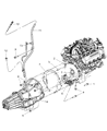 Diagram for 2007 Jeep Liberty Engine Cover - 53013813AB