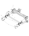 Diagram for 2010 Dodge Charger Sway Bar Kit - 4782950AB