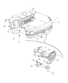 Diagram for 1999 Dodge Viper Bumper - SV531A9AB