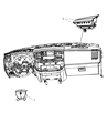 Diagram for Ram 1500 Air Bag - 52029429AA