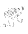 Diagram for Ram 1500 Fuel Tank - 68166430AA