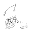 Diagram for Dodge Durango Armrest - 6GF65XDBAA