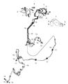 Diagram for 2020 Ram 2500 Brake Line - 68351122AB