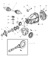 Diagram for 2008 Chrysler 300 Axle Shaft - 4726100AD