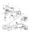 Diagram for Chrysler Prowler Ignition Lock Assembly - 4815812