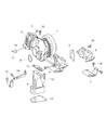 Diagram for Dodge Sprinter 3500 Turbocharger - 68004666AA