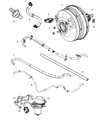 Diagram for 2017 Chrysler 300 Brake Booster Vacuum Hose - 4581820AC