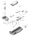 Diagram for Dodge Fuel Injector - 68002012AC