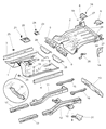 Diagram for 2001 Jeep Cherokee Floor Pan - 5015108AC