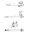 Diagram for Chrysler Intermediate Shaft - 52123578AA