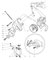 Diagram for 1996 Dodge Dakota Power Steering Pump - R2038708