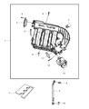 Diagram for 2009 Dodge Charger Intake Manifold - 4591862AI