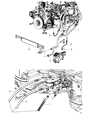 Diagram for 2011 Ram 3500 Power Steering Hose - 68031852AD