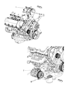 Diagram for Jeep Liberty A/C Compressor - R5111406AD