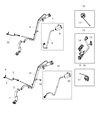 Diagram for Dodge Fuel Filler Neck - 68039532AA