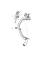 Diagram for Jeep Compass Fuel Filler Neck - 4726227AF