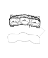 Diagram for Jeep Liberty Speedometer - 5172860AA