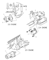 Diagram for Dodge Neon Starter Motor - 4793804