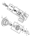 Diagram for 2017 Ram 2500 Wheel Seal - 5086773AC