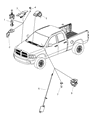 Diagram for 2009 Dodge Ram 5500 Transmitter - 5026224AN