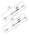 Diagram for Ram 1500 Universal Joint - 68417911AA