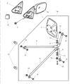 Diagram for 1998 Dodge Ram 2500 Car Mirror - 4746372