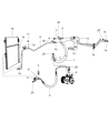 Diagram for 2015 Jeep Grand Cherokee A/C Hose - 68217222AA