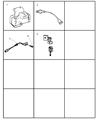 Diagram for Mopar Ambient Temperature Sensor - 4688204AB