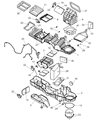 Diagram for Dodge Ram 2500 Evaporator - 5073970AB