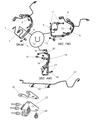 Diagram for Chrysler Town & Country Brake Line - 4721323AB