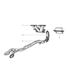 Diagram for 2011 Jeep Liberty Air Duct - 55037872AF