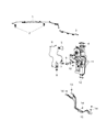 Diagram for Jeep Washer Pump - 68382602AA