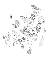 Diagram for Jeep Renegade Armrest - 6UR56U00AA