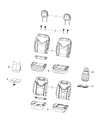 Diagram for 2020 Jeep Compass Seat Cover - 6GD92LR5AC