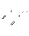 Diagram for 2019 Dodge Journey Power Window Switch - 68307001AC