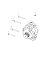 Diagram for 2020 Ram 1500 Alternator - 68329852AD