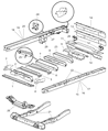 Diagram for Dodge Ram Van Shock Absorber - 4351044AB