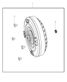 Diagram for 2019 Dodge Journey Torque Converter - R8039259AE