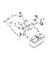 Diagram for 2019 Ram 1500 Battery Cable - 68359004AF