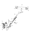 Diagram for Jeep Exhaust Clamp - 68434100AA