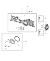 Diagram for Ram Differential Cover - 68216206AB