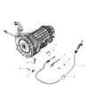 Diagram for 2010 Dodge Ram 1500 Shift Cable - 68059238AB