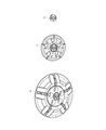 Diagram for 2014 Ram ProMaster 3500 Wheel Cover - 68157838AB