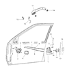 Diagram for 1999 Jeep Cherokee Door Lock Actuator - 4798914AB