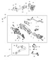 Diagram for Jeep Compass Thermostat - 68438228AA